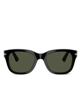 Солнцезащитные очки в квадратной оправе Persol, черный