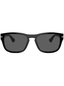 Солнцезащитные очки в квадратной оправе Persol, черный