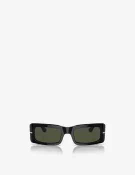 Солнцезащитные очки в квадратной оправе Persol, цвет Nero