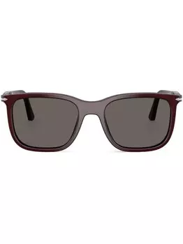 Солнцезащитные очки в квадратной оправе Persol, красный