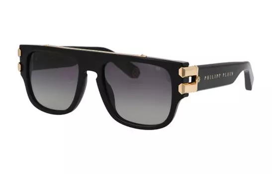 Солнцезащитные очки в квадратной оправе PHILIPP PLEIN, черный