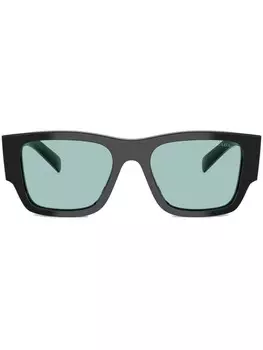 Солнцезащитные очки в квадратной оправе Prada Eyewear, черный