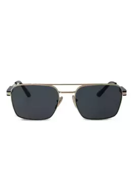 Солнцезащитные очки в квадратной оправе Prada Eyewear, черный