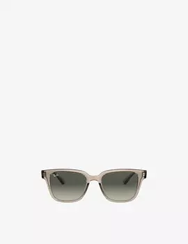 Солнцезащитные очки в квадратной оправе Ray-Ban, серый