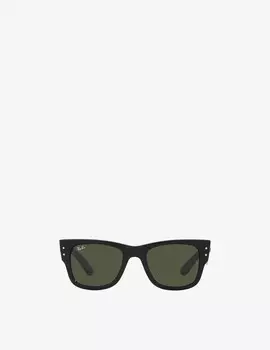 Солнцезащитные очки в квадратной оправе Ray-Ban, черный
