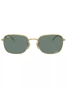 Солнцезащитные очки в квадратной оправе Ray-Ban, золотистый