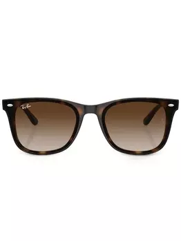 Солнцезащитные очки в квадратной оправе Ray-Ban, зеленый