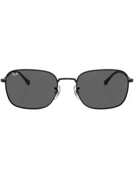 Солнцезащитные очки в квадратной оправе Ray-Ban, черный
