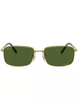 Солнцезащитные очки в квадратной оправе Ray-Ban, золотистый