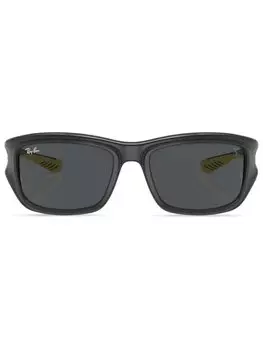 Солнцезащитные очки в квадратной оправе Ray-Ban, серый