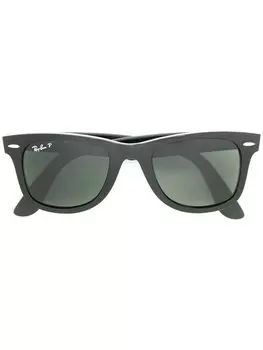 Солнцезащитные очки в квадратной оправе Ray-Ban, черный