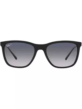 Солнцезащитные очки в квадратной оправе Ray-Ban, черный