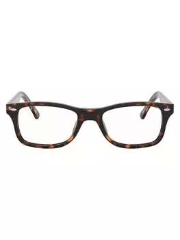 Солнцезащитные очки в квадратной оправе Ray-Ban, коричневый