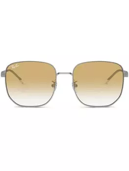 Солнцезащитные очки в квадратной оправе Ray-Ban, серебряный