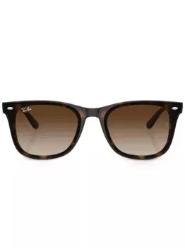 Солнцезащитные очки в квадратной оправе Ray-Ban, зеленый