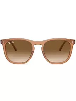 Солнцезащитные очки в квадратной оправе Ray-Ban, коричневый
