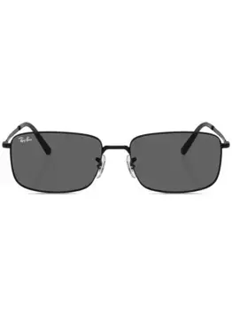 Солнцезащитные очки в квадратной оправе Ray-Ban, черный
