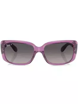 Солнцезащитные очки в квадратной оправе Ray-Ban, розовый