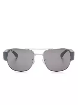 Солнцезащитные очки в квадратной оправе Ray-Ban, серый
