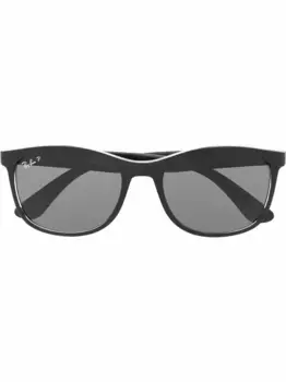 Солнцезащитные очки в квадратной оправе Ray-Ban, черный
