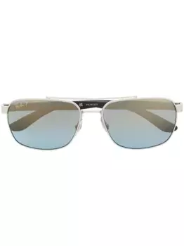 Солнцезащитные очки в квадратной оправе Ray-Ban, черный