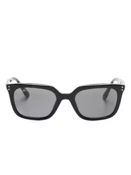 Солнцезащитные очки в квадратной оправе Ray-Ban, черный