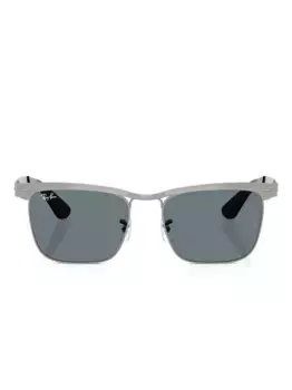 Солнцезащитные очки в квадратной оправе Ray-Ban, серый