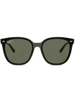 Солнцезащитные очки в квадратной оправе Ray-Ban, черный