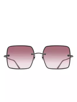 Солнцезащитные очки в квадратной оправе Retrosuperfuture, черный