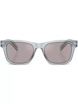 Солнцезащитные очки в квадратной оправе с логотипом Prada Eyewear, синий