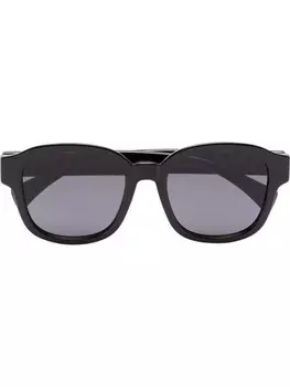 Солнцезащитные очки в квадратной оправе с логотипом Gucci Eyewear, черный