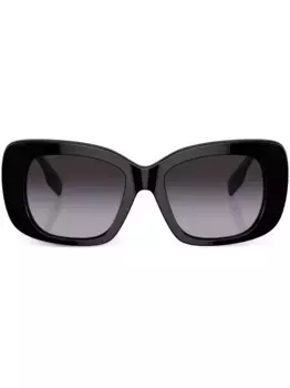 Солнцезащитные очки в квадратной оправе с логотипом Burberry Eyewear, черный