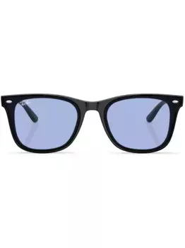 Солнцезащитные очки в квадратной оправе с логотипом Ray-Ban, черный