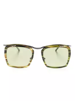 Солнцезащитные очки в квадратной оправе Solamor1946, коричневый