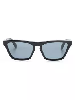 Солнцезащитные очки в квадратной оправе Stella McCartney Eyewear, черный