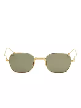 Солнцезащитные очки в квадратной оправе Thom Browne Eyewear, золотой
