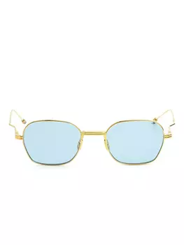 Солнцезащитные очки в квадратной оправе Thom Browne Eyewear, золотой