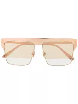 Солнцезащитные очки в квадратной оправе TOM FORD Eyewear, золотой