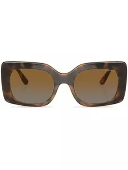 Солнцезащитные очки в квадратной оправе Vogue Eyewear, коричневый