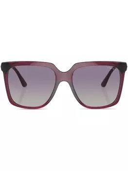 Солнцезащитные очки в квадратной оправе Vogue Eyewear, красный