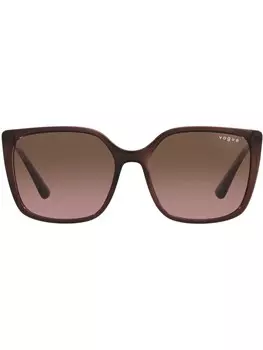 Солнцезащитные очки в квадратной оправе Vogue Eyewear, красный