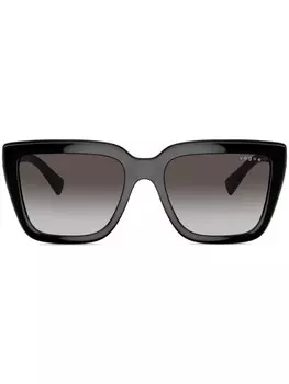 Солнцезащитные очки в квадратной оправе Vogue Eyewear, черный