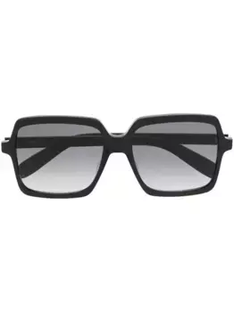 Солнцезащитные очки в массивной оправе Saint Laurent Eyewear, черный