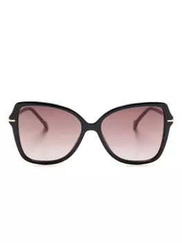 Солнцезащитные очки в оправе 'бабочка' Carolina Herrera, черный