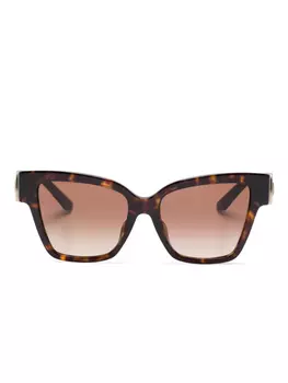Солнцезащитные очки в оправе «бабочка» Dolce & Gabbana Eyewear, коричневый
