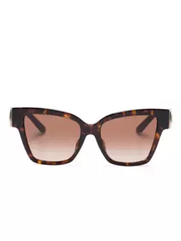 Солнцезащитные очки в оправе «бабочка» Dolce & Gabbana Eyewear, коричневый