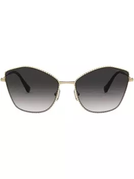 Солнцезащитные очки в оправе 'бабочка' Miu Miu Eyewear, желтый