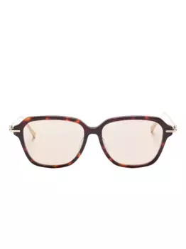 Солнцезащитные очки в оправе черепаховой расцветки Megane and Me, коричневый
