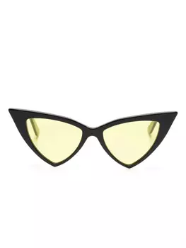 Солнцезащитные очки в оправе «кошачий глаз» Alexander McQueen Eyewear, черный