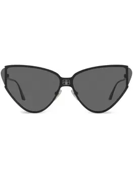 Солнцезащитные очки в оправе 'кошачий глаз' Balenciaga Eyewear, черный